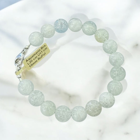 Armband aus Aquamarin