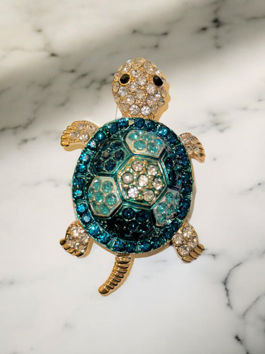 Brosche Schildkröte