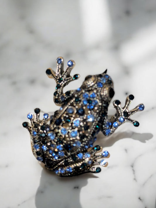 Brosche Frosch