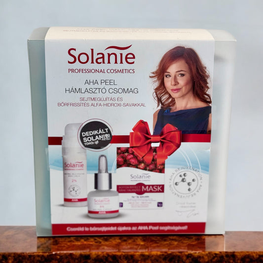 Solanie AHA Peel Rejuvenating Geschenkset - mit Handtuch