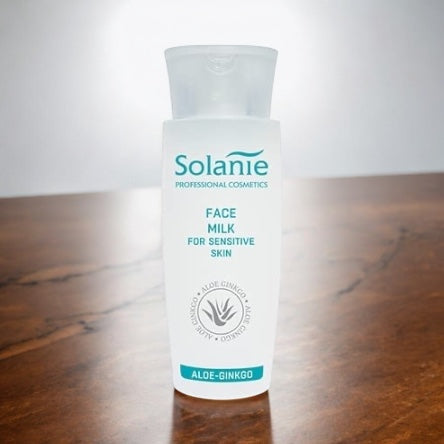 Solanie Aloe-Ginkgo Cleansing Face Milk for Sensitive Skin